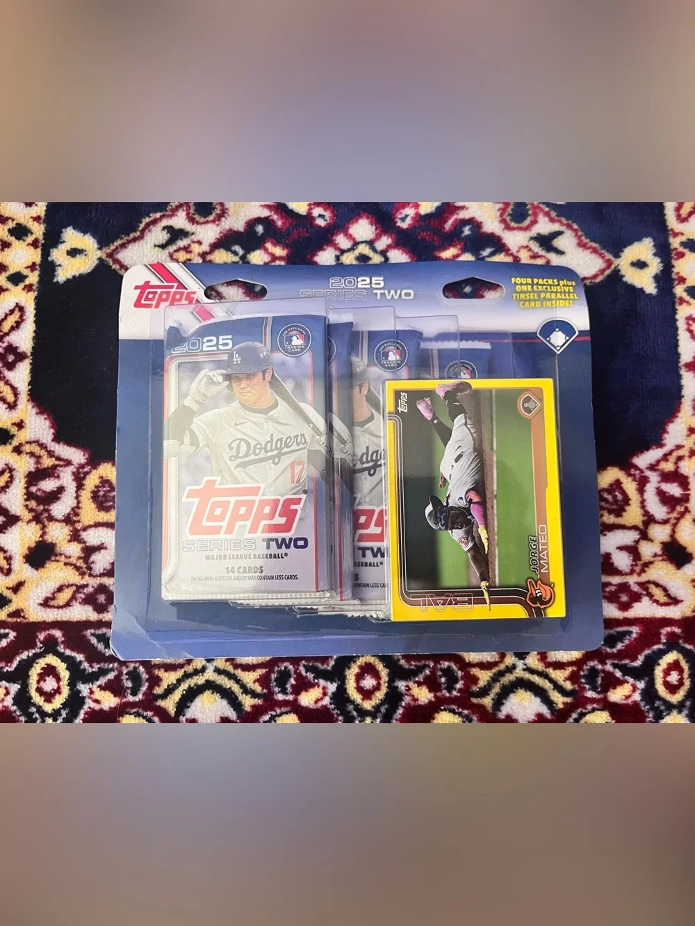 Topps Series Two sealed pack set w/ Jorge Mateo card